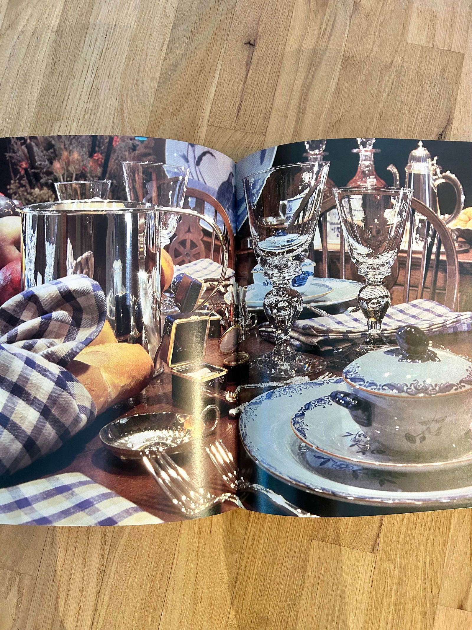 1981 "The New Tiffany Table Settings" Hardcover Book by Loring and Platt - 5