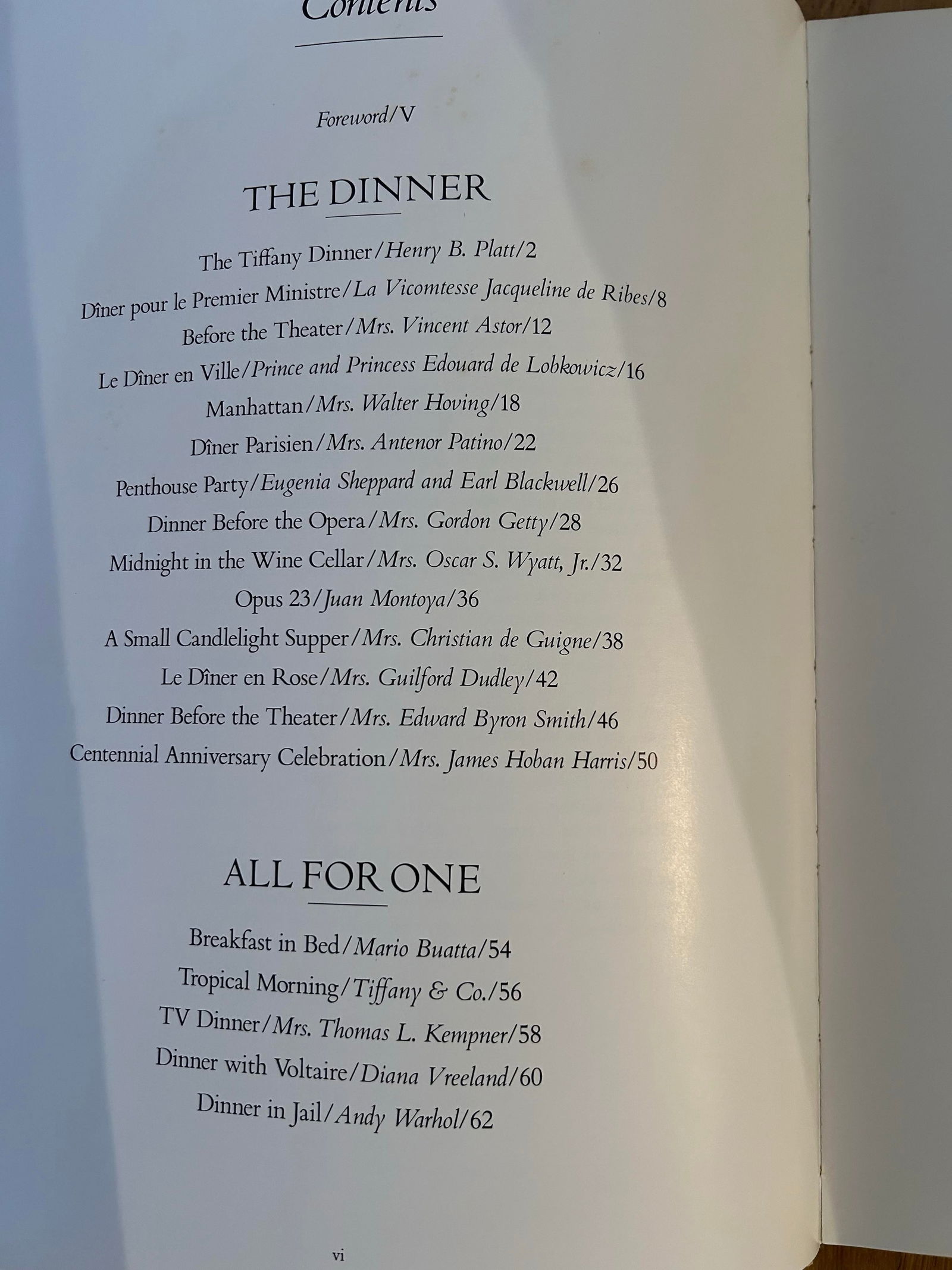 1981 "The New Tiffany Table Settings" Hardcover Book by Loring and Platt - 8