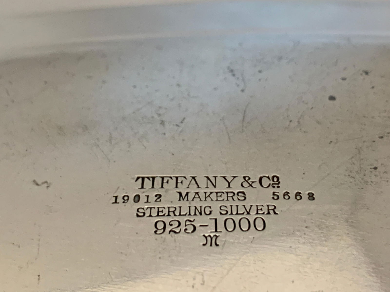 Mid 20th Century Six-Piece Tiffany & Co. Sterling Silver Kettle on Cradle W Serving Tray 7.3 Kg - 3