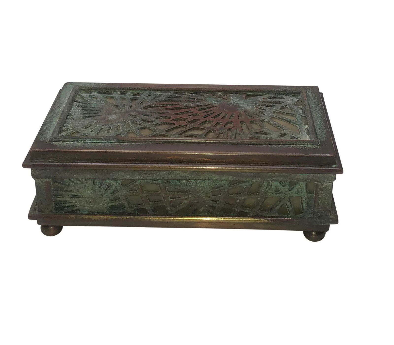 Tiffany Studios Stamp Box - 2