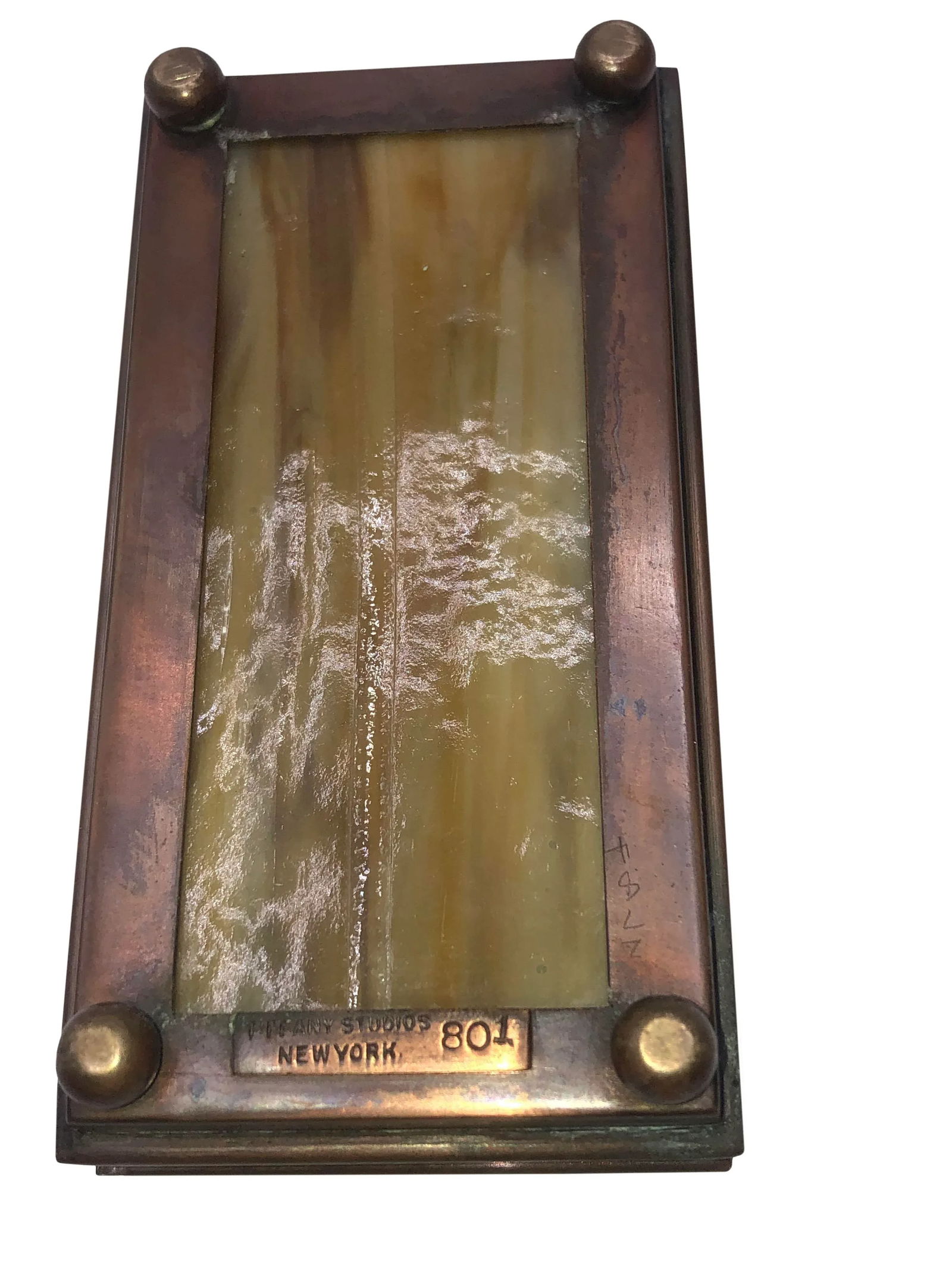 Tiffany Studios Stamp Box - 6