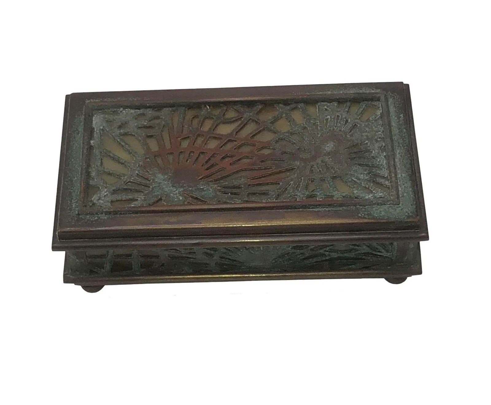 Tiffany Studios Stamp Box - 7