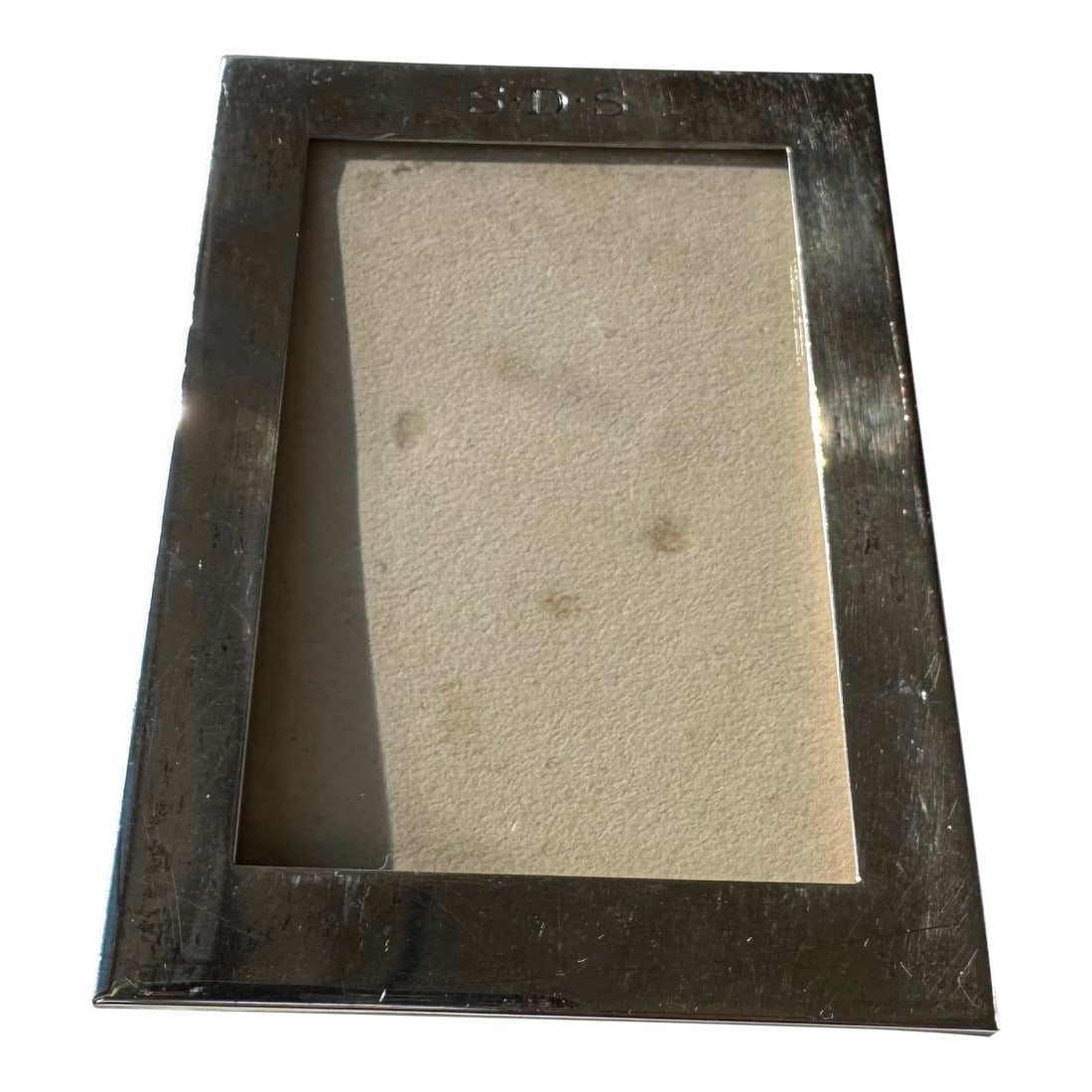 Mid 20th Century Tiffany & Co. Sterling Silver 4×3" Picture Frame – Elegant Design, Maker: Authentic Tiffany & Co. sterling silver picture frame, marked Maker 23937 SDS, measuring 4×3 inches. Featuring a timeless, elegant design with a polished finish, this refined frame is perfect