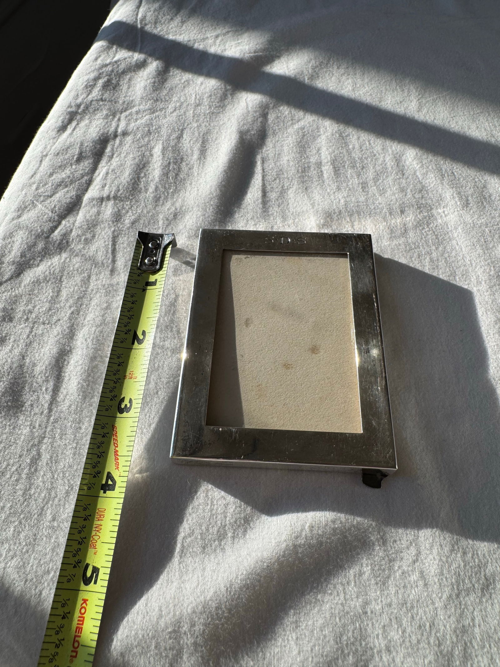 Mid 20th Century Tiffany & Co. Sterling Silver 4×3" Picture Frame – Elegant Design, Maker - 8