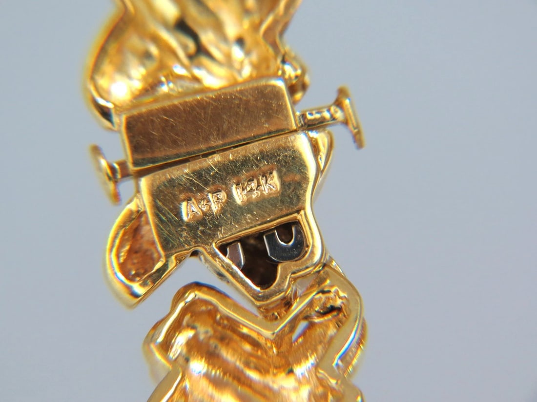 2.00ct. diamonds cross-linked "X" eternity necklace. 14kt. Durable Prime+** - 2