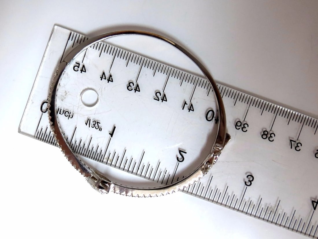 GIA Certified 1.84ct marquise diamond cluster halo bangle bracelet 14kt** - 7