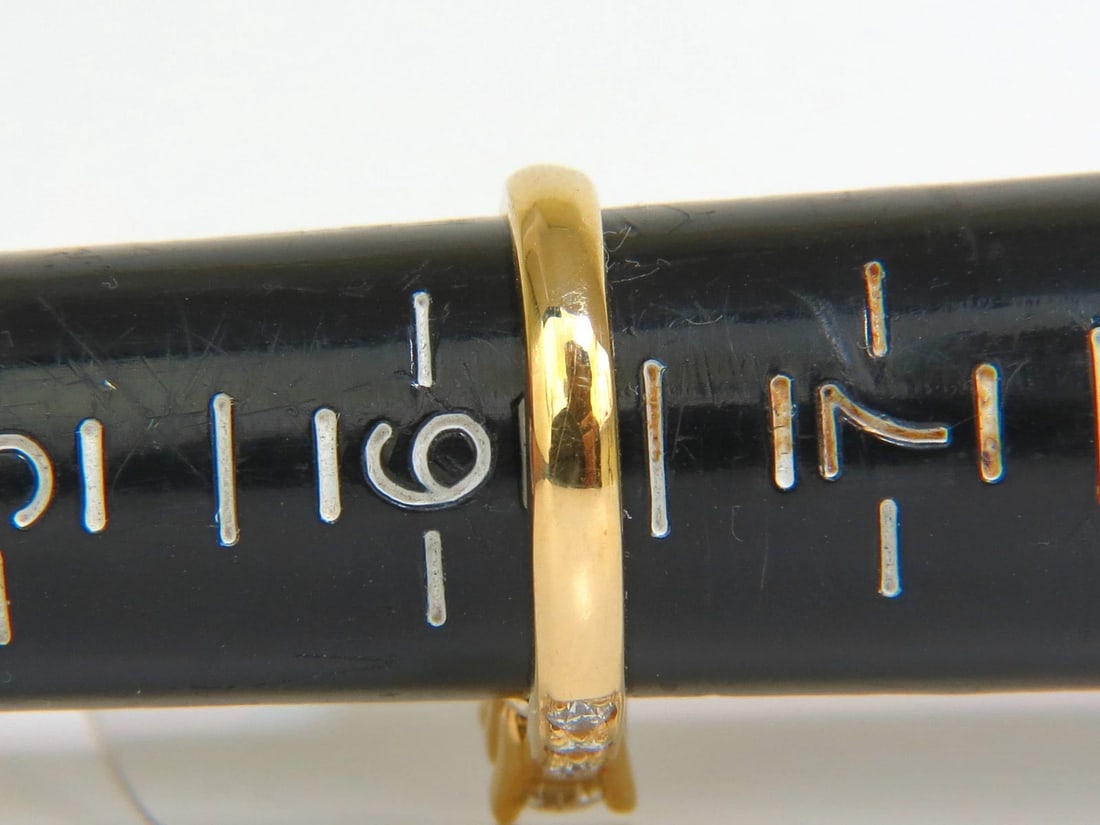 1.82CT DIAMONDS BAND RING WITH PAVE ON SHOULDERS RAISED 14KT+ - 10