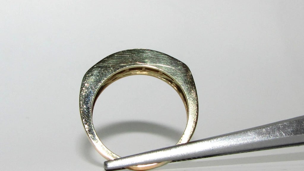 1.00ct DIAMONDS BAND RING 14KT CLASSIC CHANNEL+ - 6