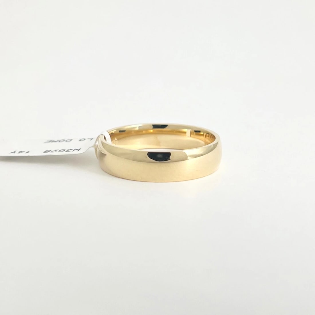 Men's Classic Comfort Fit Wedding Band Ring 14K Yellow Gold, Size 11, 5.5 mm - 5