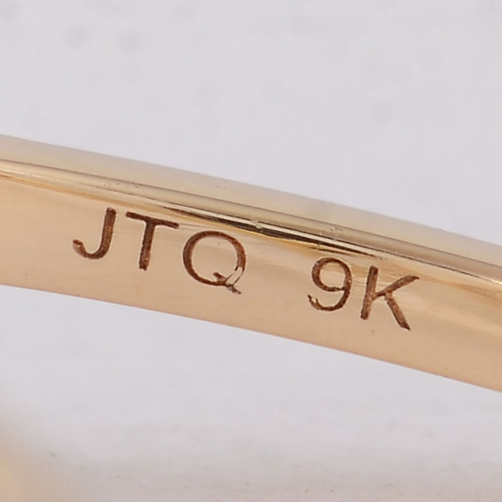 2.06 Ct Oval Sapphire 9K Gold Ring - 5