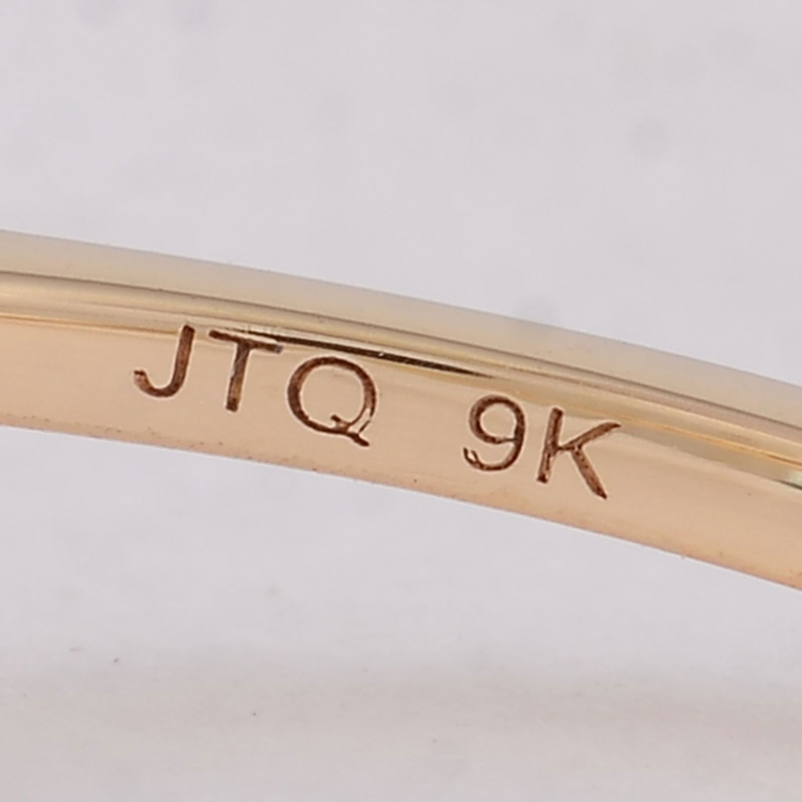 1.58 Ct Cushion Sapphire 9K Gold Ring - 5