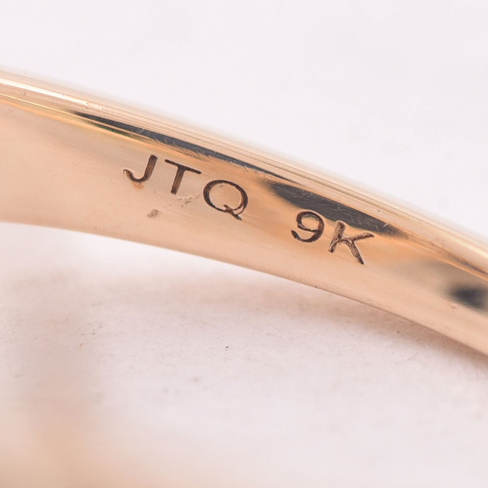 6.30 Ct Oval Sapphire 9K Gold Ring - 5