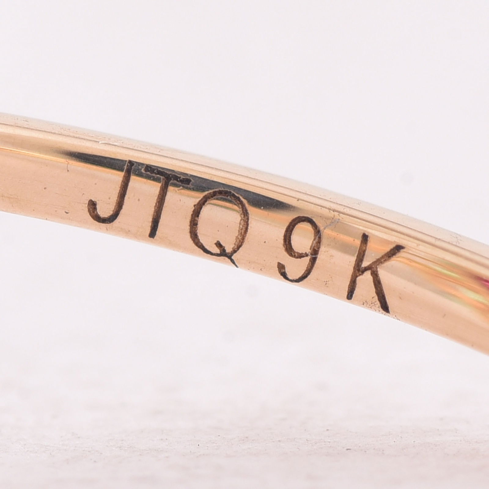 2.65 Ct Heart Tourmaline 9K Gold Ring - 5