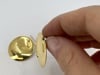 Tiffany & Co. Elsa Peretti 18k Gold Large Round Disc Earrings - 8
