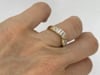 Van Cleef & Arpels 18K Gold Diamond Bypass Ring - 8