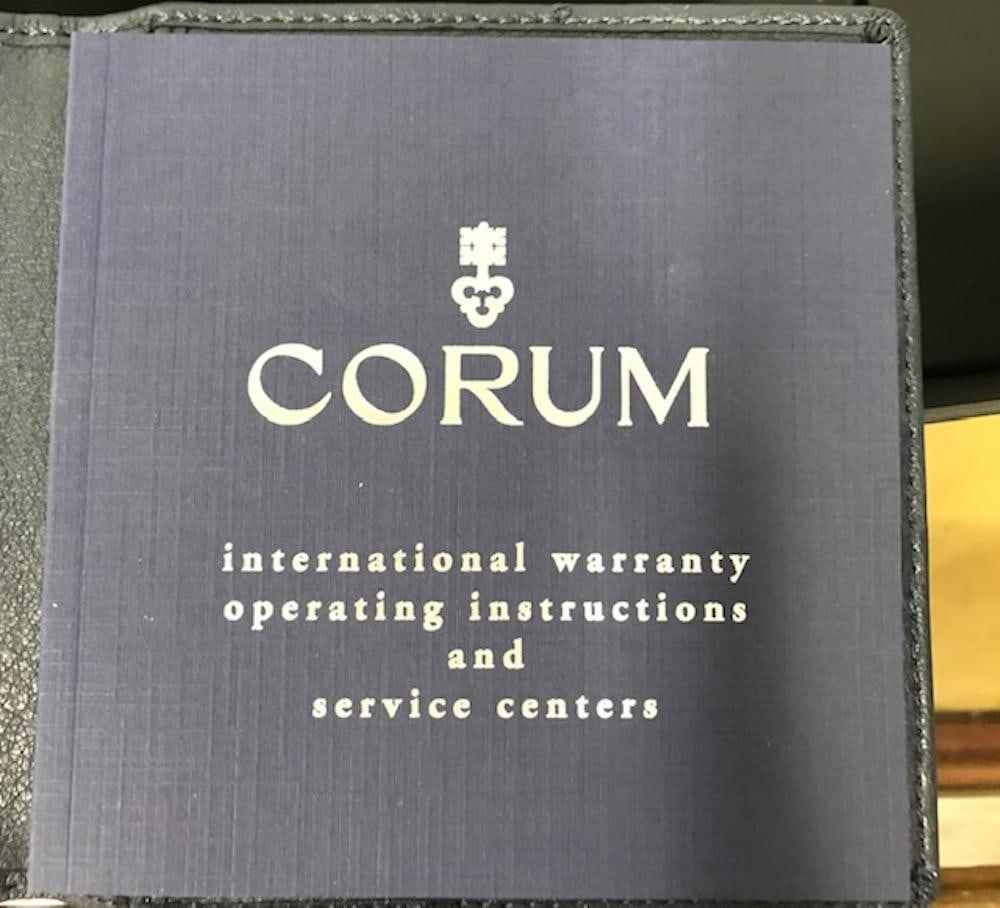 Corum Bubble Baron Samedi Watch Collectible Original Box - 5