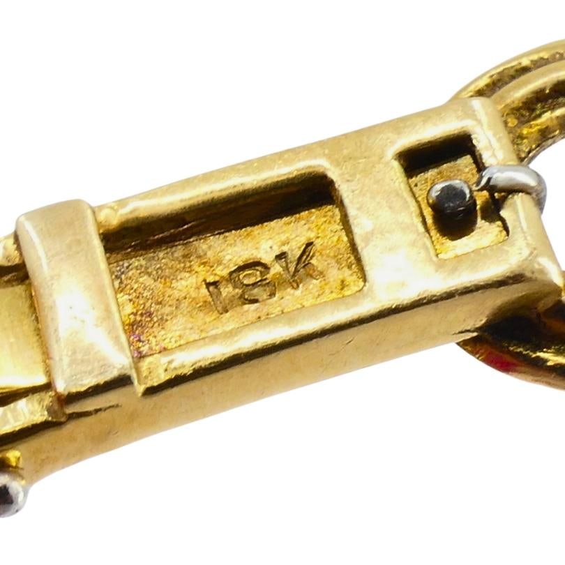 Vintage Cartier Set Coral Onyx Diamond 18k Gold Ring and Earrings Estate Jewelry - 2