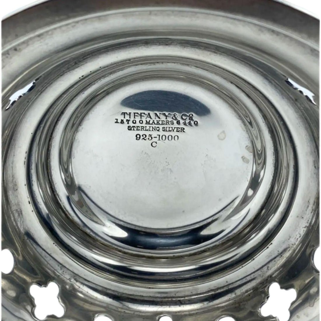 Antique Tiffany & Co Sterling Silver Vase - 16