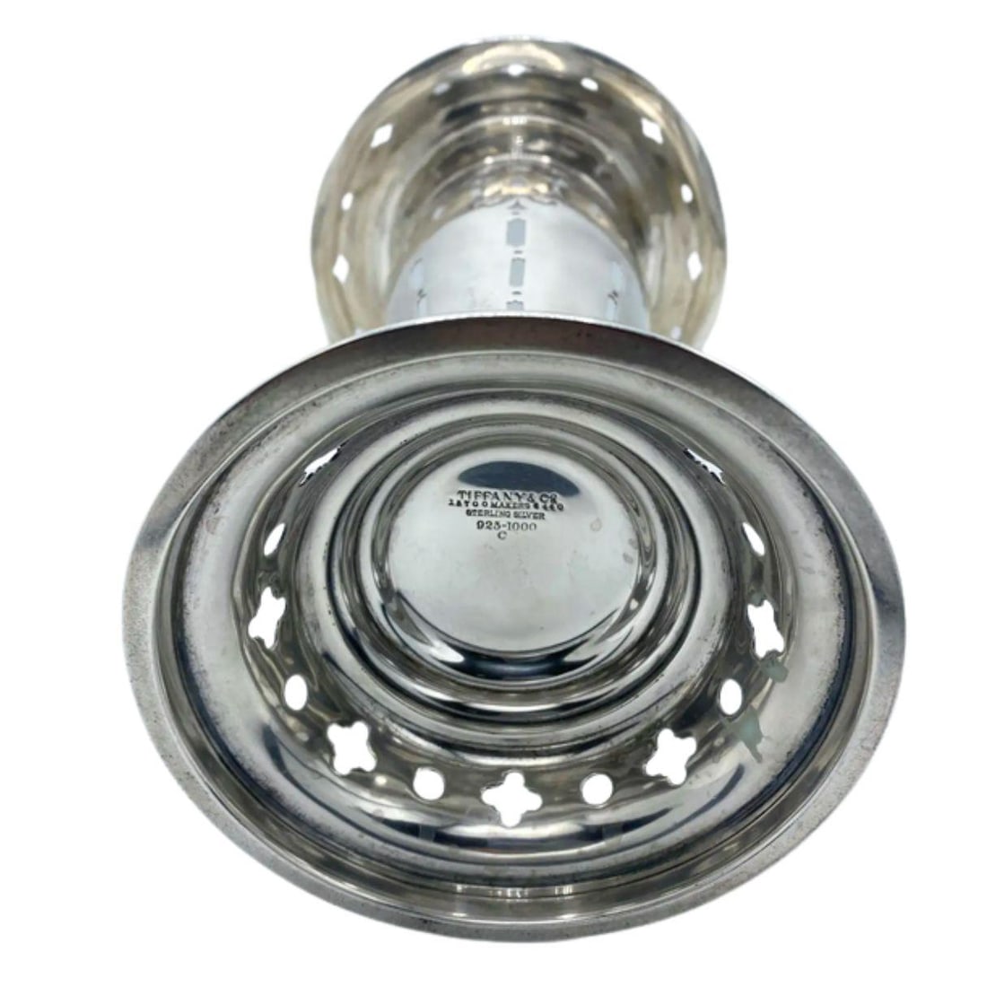Antique Tiffany & Co Sterling Silver Vase - 5