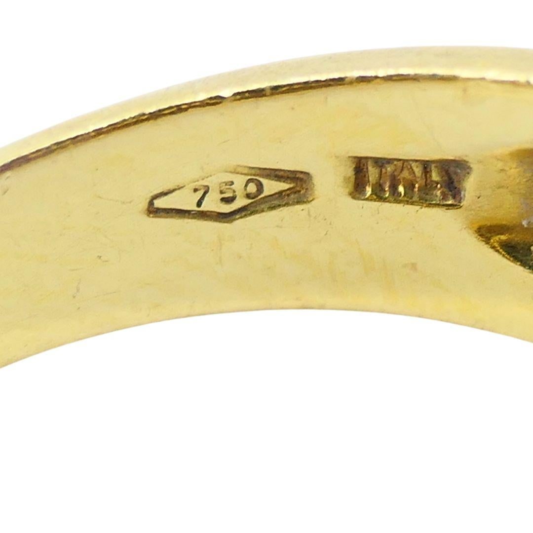 Vintage Tiffany & Co. 18k Gold Cabochon Amethyst Ring - 16