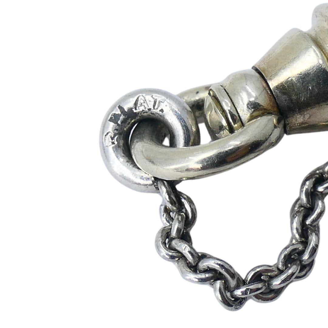 Sagittarius Astrological 14k Gold Platinum Onyx Watch Chain Pendant Necklace - 17