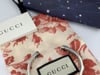 Gucci Sterling Silver Enamel Interlocking G Cuff Bracelet - 8