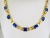 Bvlgari Bulgari 18k Gold Necklace Diamonds Sri Lanka Sapphires No Heat 39.77 Cts - 8
