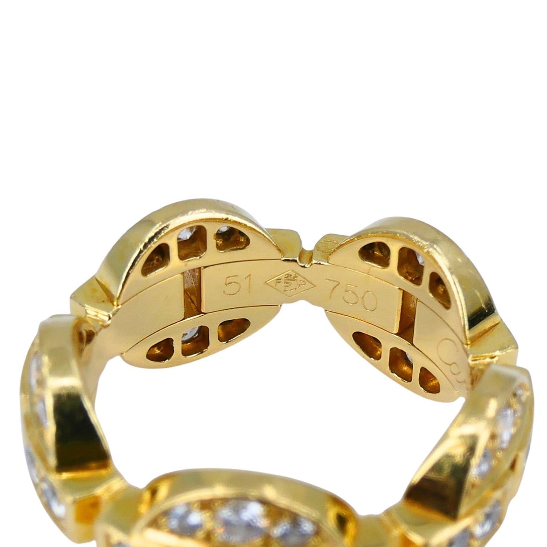 Cartier Himalia 18k Gold Diamond Band Ring - 4