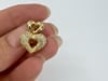 Vintage Van Cleef & Arpels 18k Gold Diamond Double Heart Earrings - 8