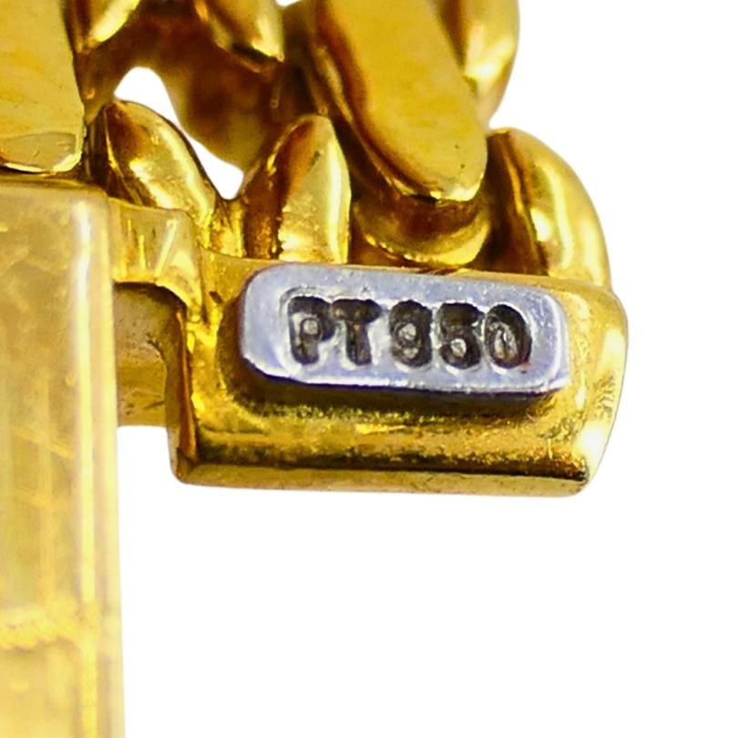 Vintage Tiffany & Co. Collar Necklace Gold Platinum Diamond Estate Jewelry - 17