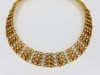 Vintage Tiffany & Co. Collar Necklace Gold Platinum Diamond Estate Jewelry - 8