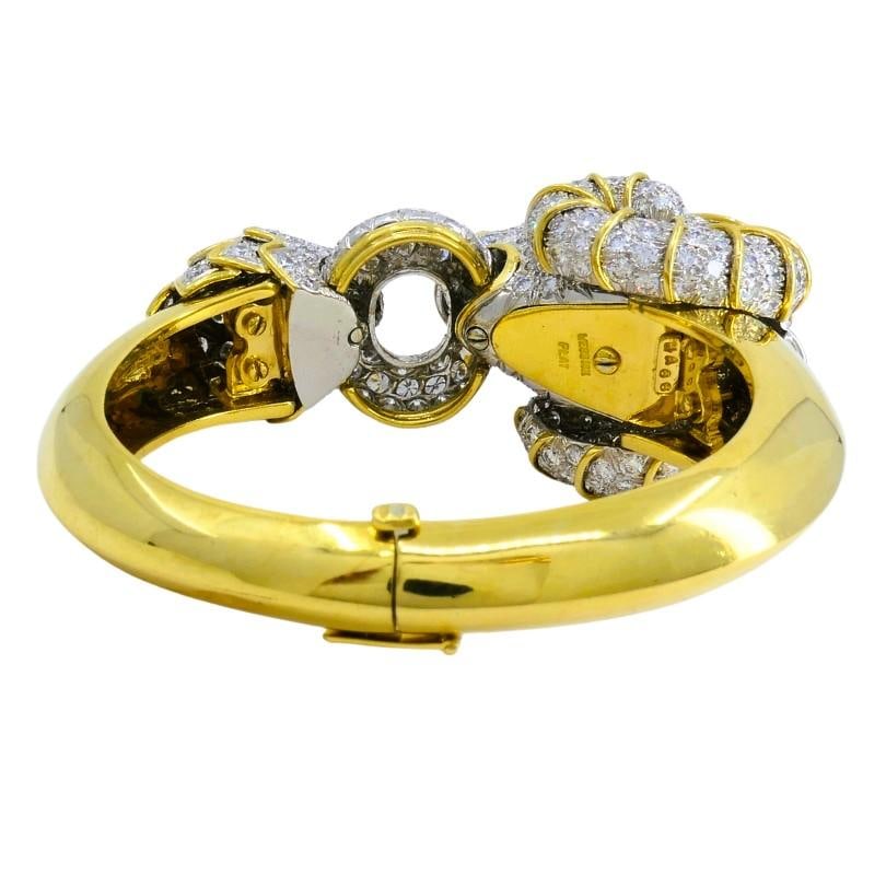 David Webb Kingdom Bracelet Ram Aries Gold Platinum Gemstones Estate Jewelry - 4