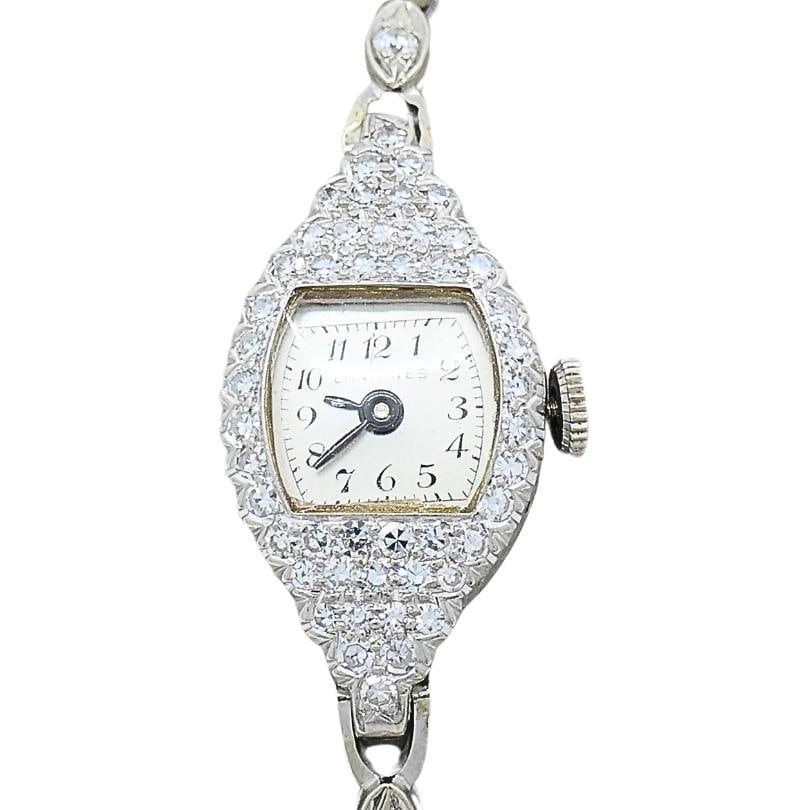 Longines Watch Art Deco Platinum Ladies Watch - 10