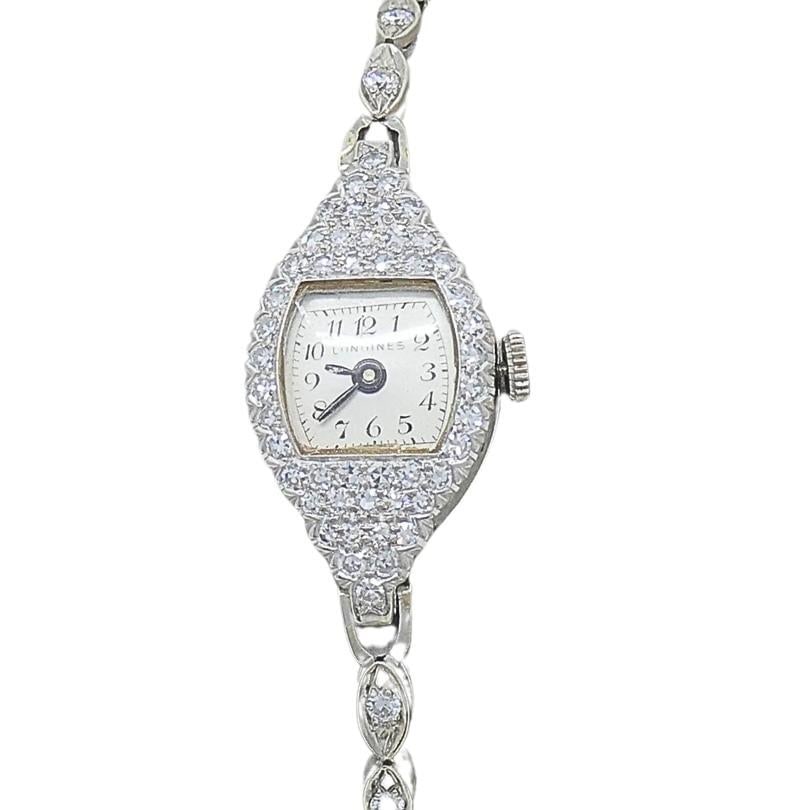 Longines Watch Art Deco Platinum Ladies Watch - 13