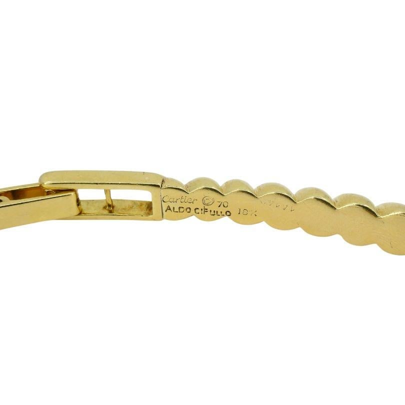 Vintage Cartier Aldo Cipullo 18k Gold Choker Necklace - 5