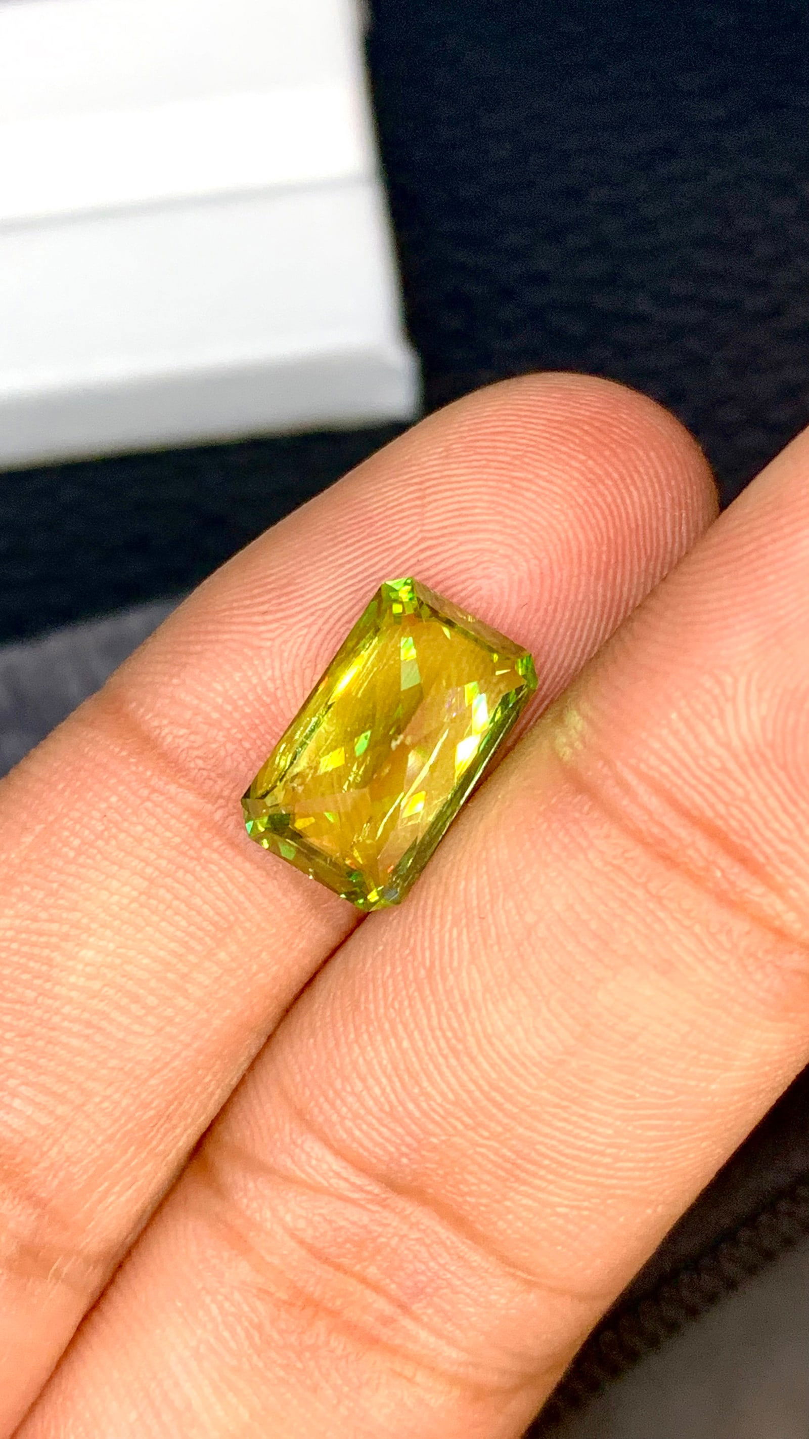 5.15 Carats Multi Color Sphene Gemstone - 6