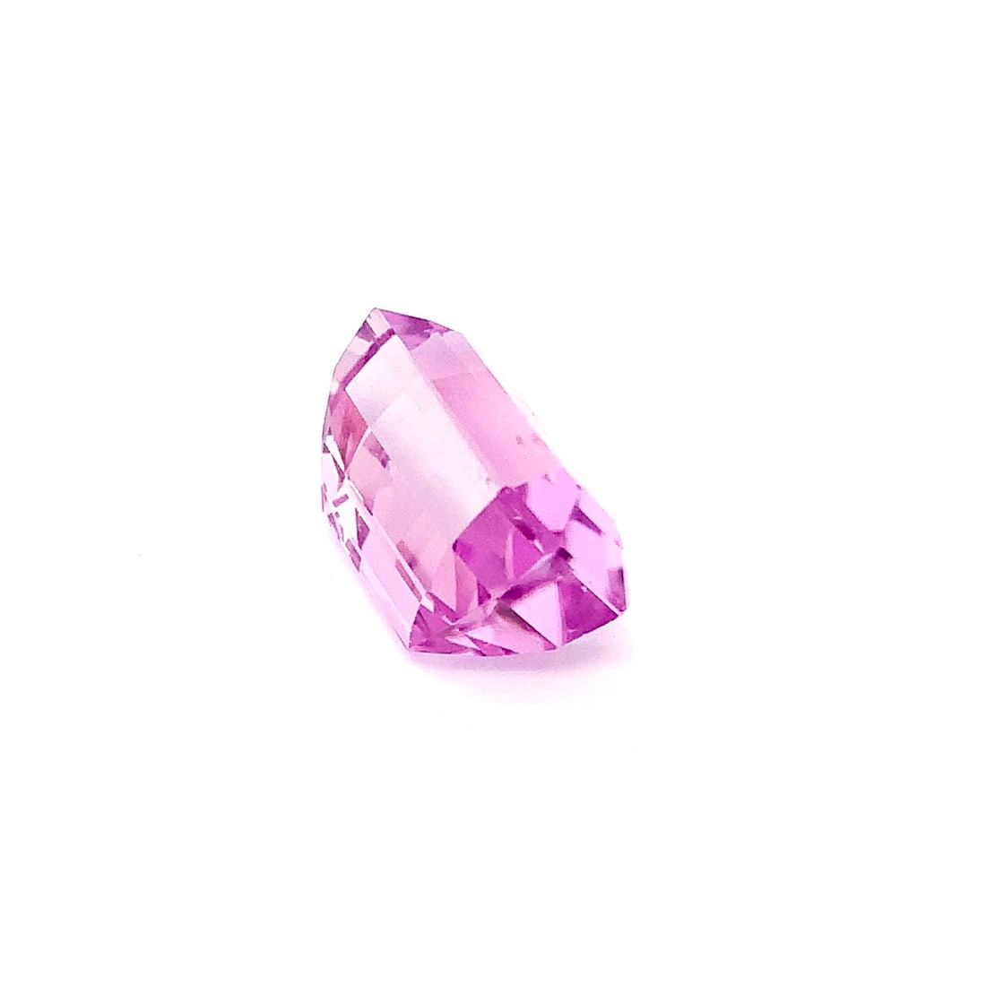 26.850 Carat Top Pink Kunzite Emerald Cut Loose Gemstone For Necklace - 4
