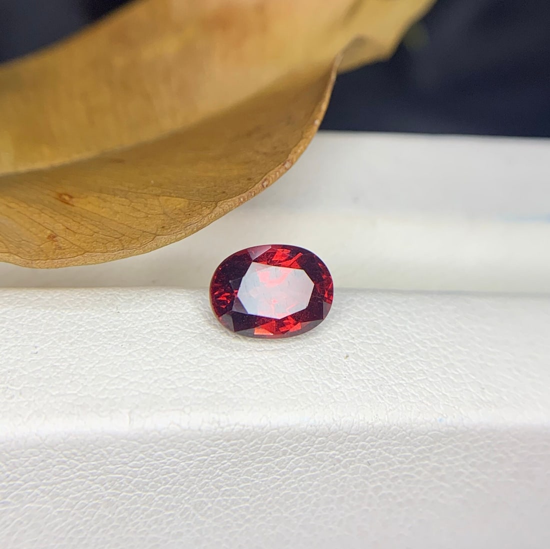Rhodolite Garnet Gemstone: 2.30 Carat Faceted Oval, January Birthstone - 2