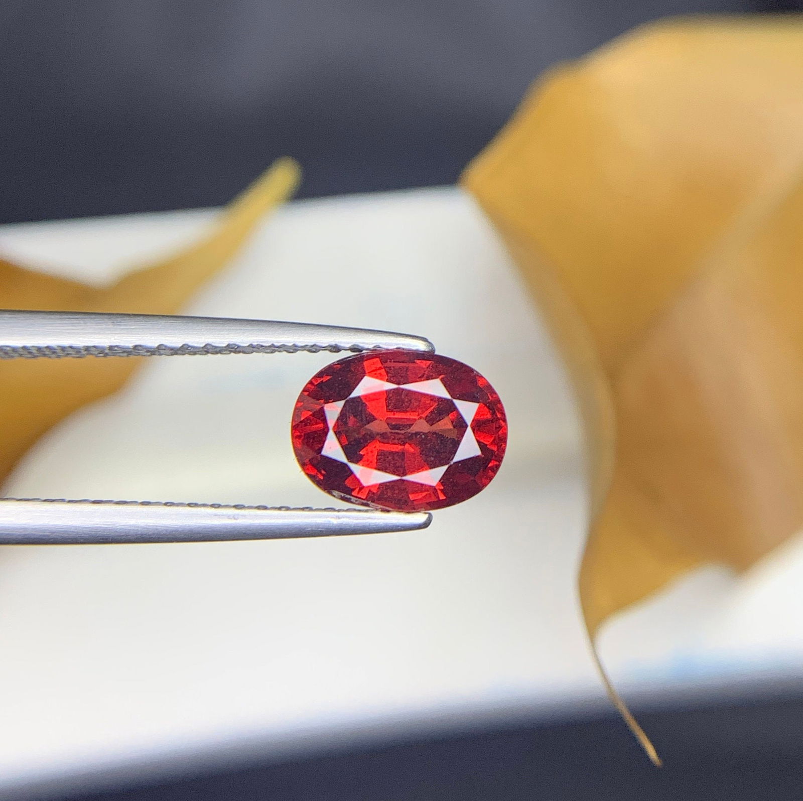 Rhodolite Garnet Gemstone: 2.30 Carat Faceted Oval, January Birthstone - 3