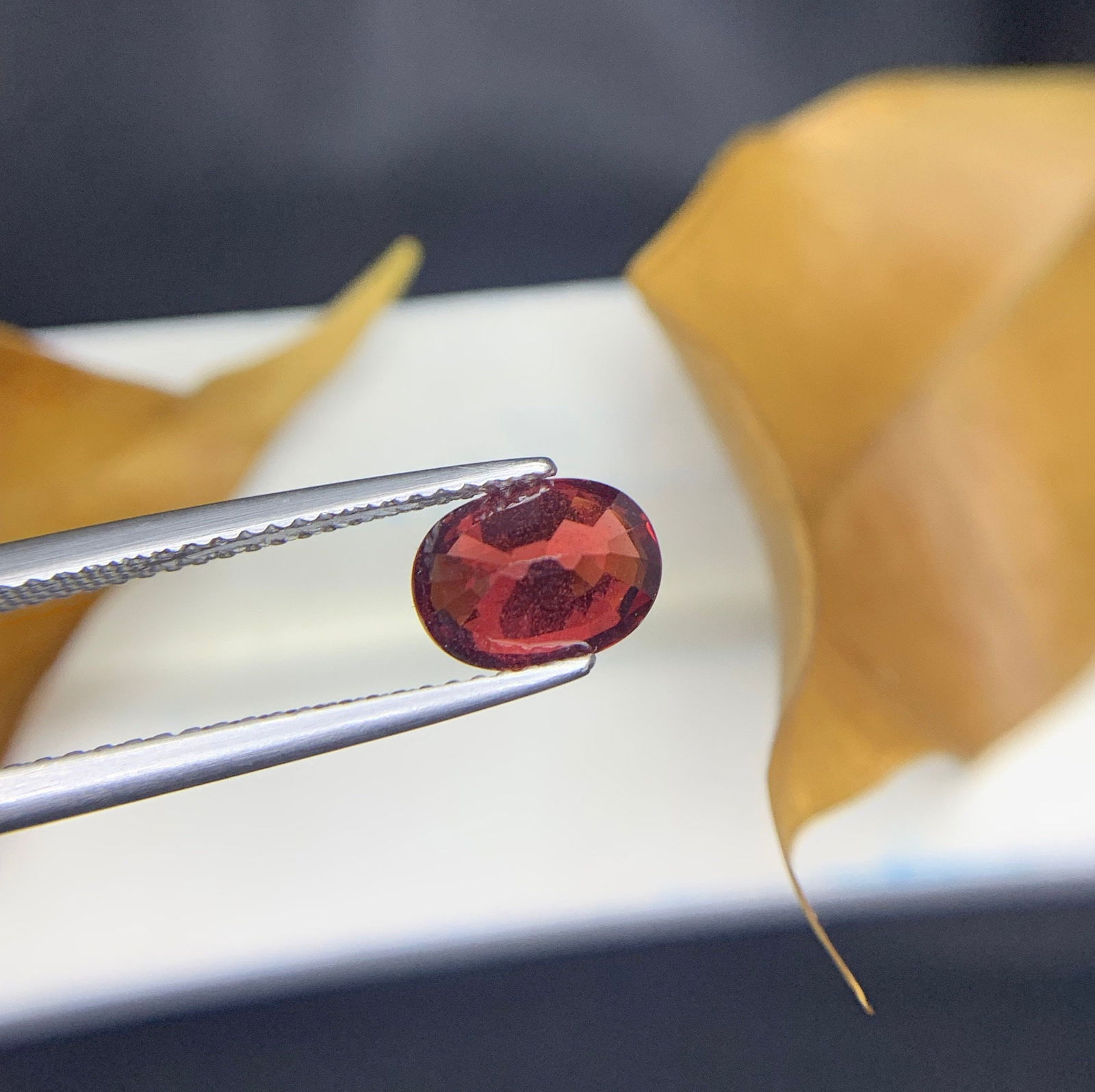 Rhodolite Garnet Gemstone: 2.30 Carat Faceted Oval, January Birthstone - 5