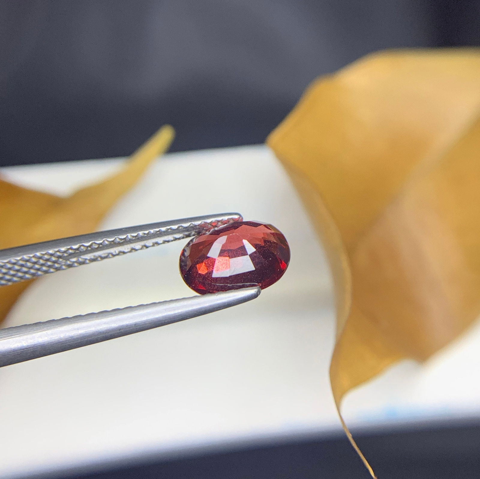 Rhodolite Garnet Gemstone: 2.30 Carat Faceted Oval, January Birthstone - 6