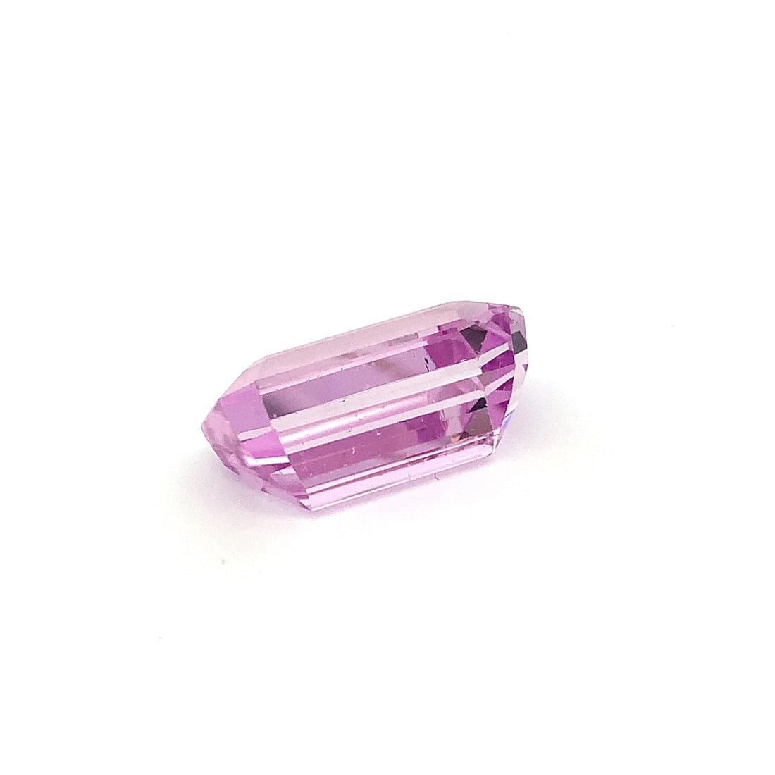 29.30 Carat Fuchsia Pink Kunzite Emerald Cut Gemstone From Afghanistan - 3