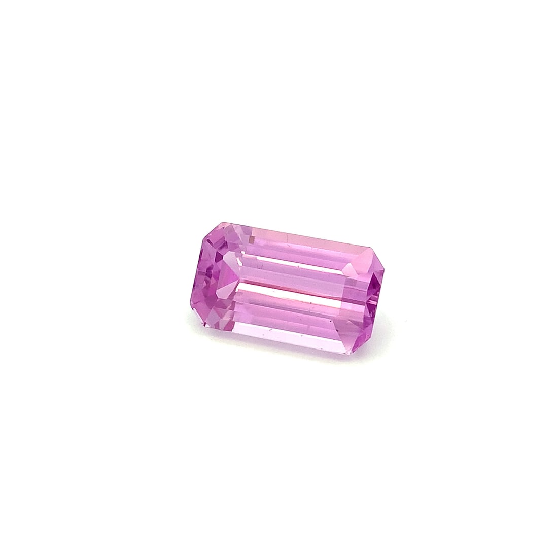 29.30 Carat Fuchsia Pink Kunzite Emerald Cut Gemstone From Afghanistan - 4