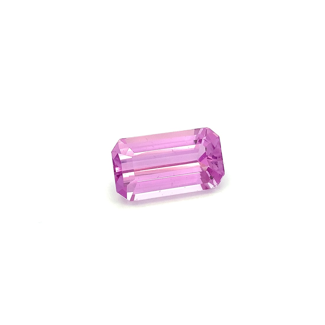 29.30 Carat Fuchsia Pink Kunzite Emerald Cut Gemstone From Afghanistan - 5
