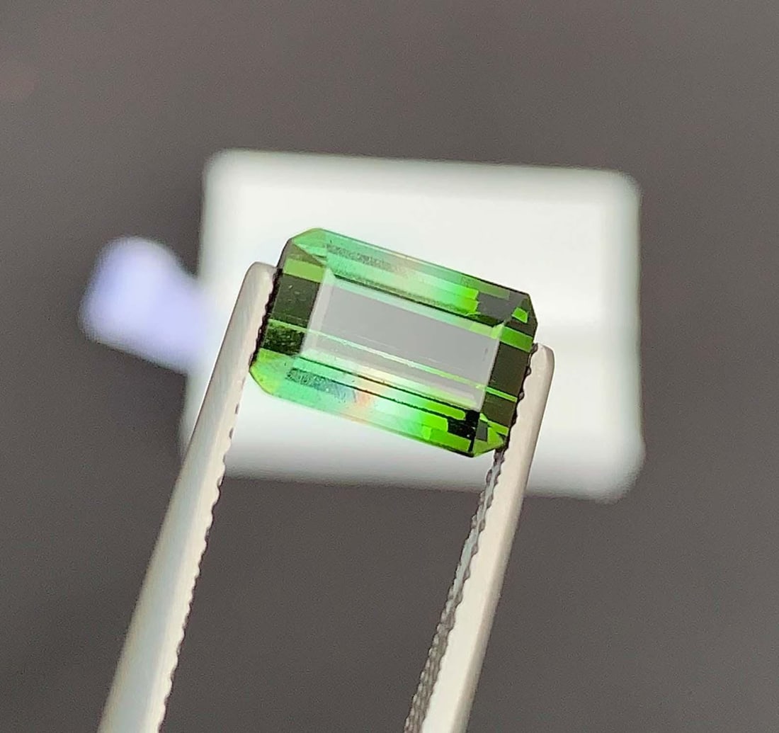 Multi Color Tourmaline Gemstone: Natural October Birthstone, Africa (2.78 CT) - 4