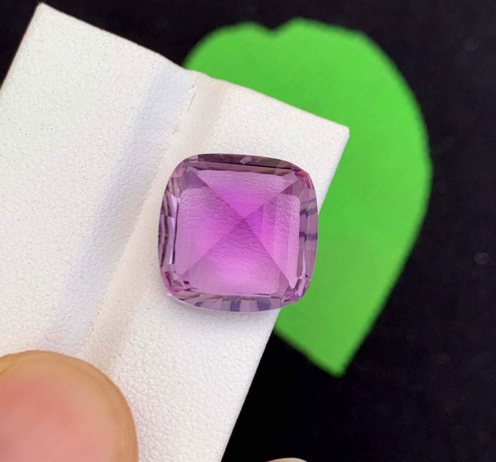 Natural Amethyst Gemstone: 12.90 Carat Fancy Cut February Birthstone - 2