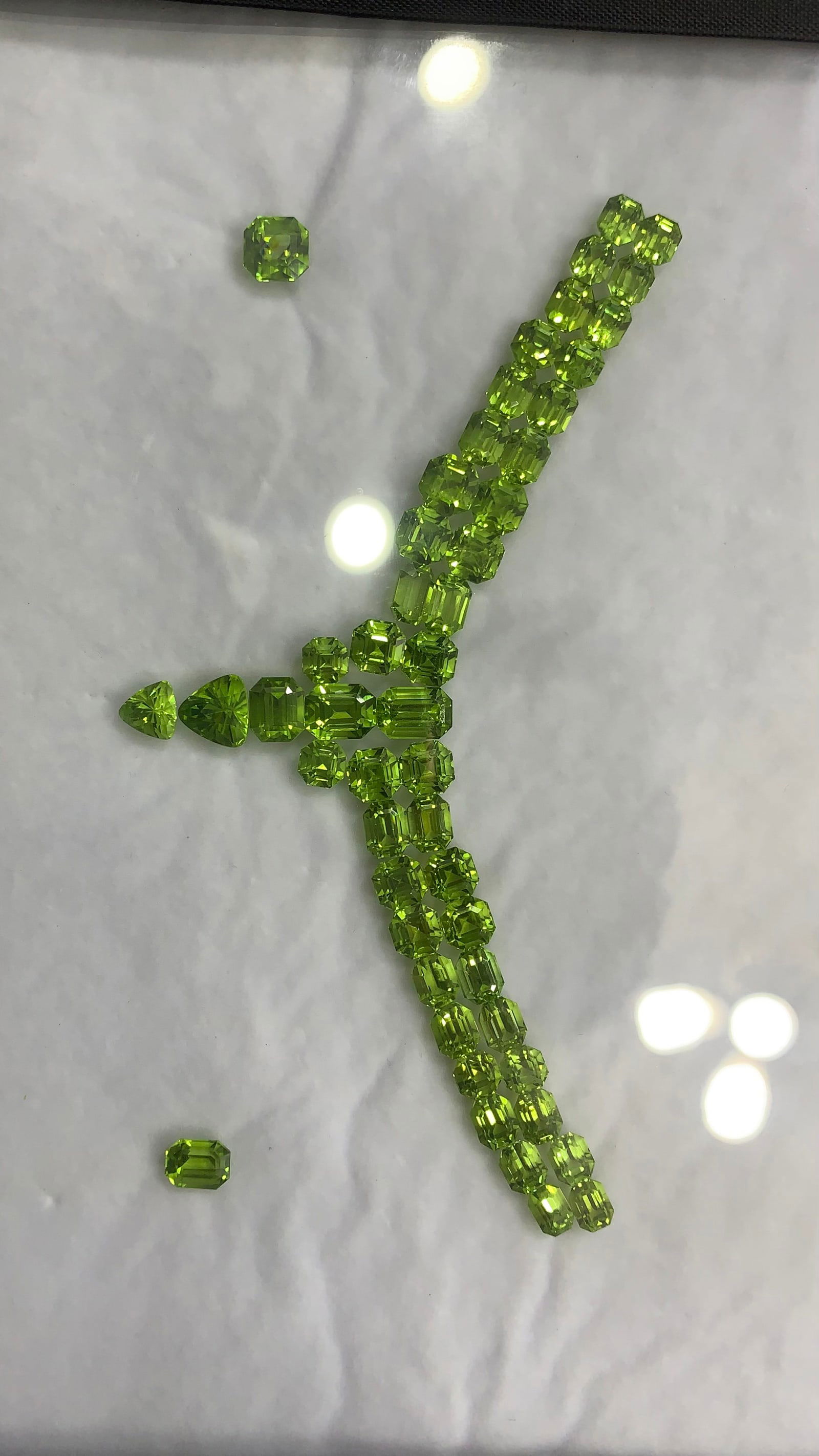 85 Carats Natural Peridot Set For Jewelry - 2