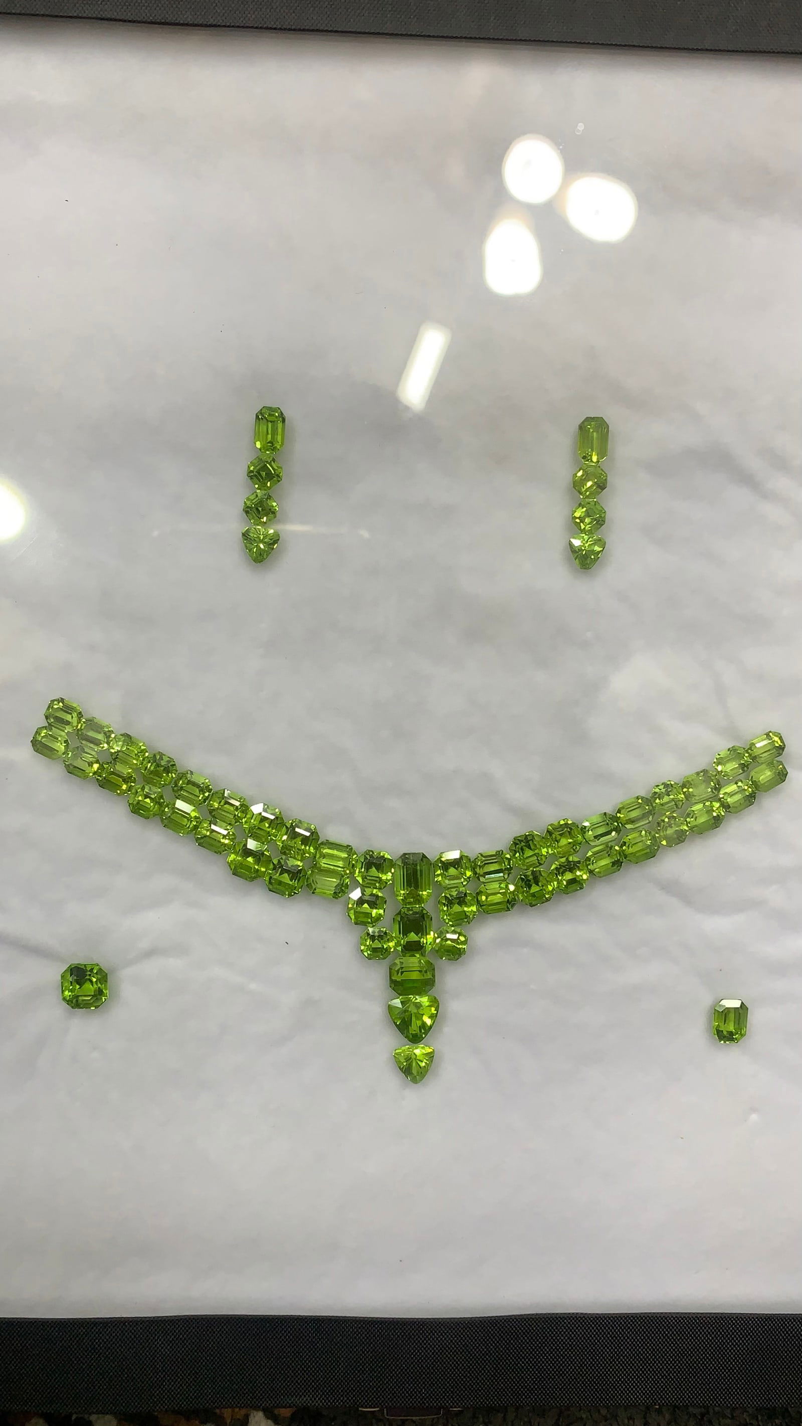 85 Carats Natural Peridot Set For Jewelry - 8