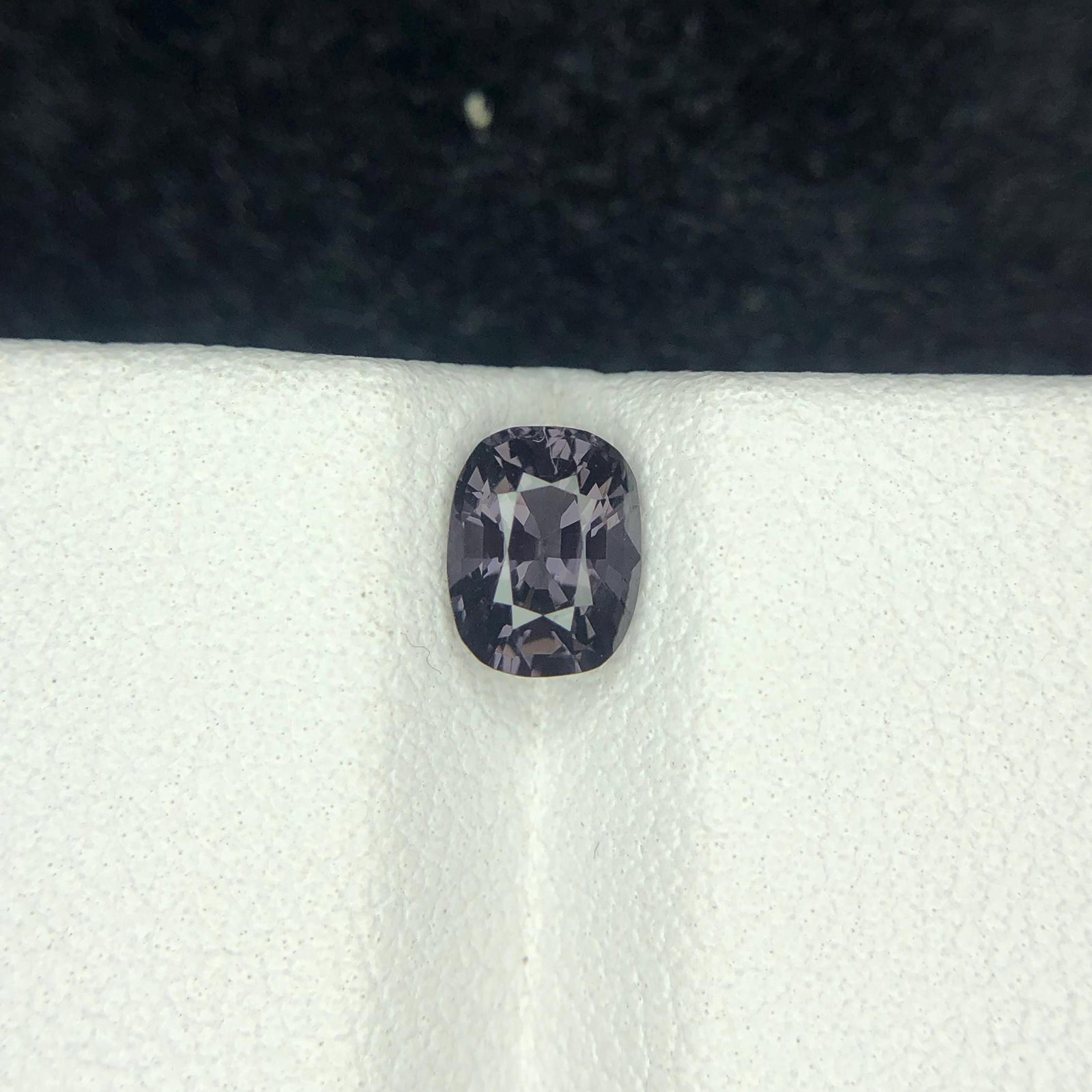 Falcon Grey Spinel: 0.87 Carat Cushion Cut Gemstone - 2