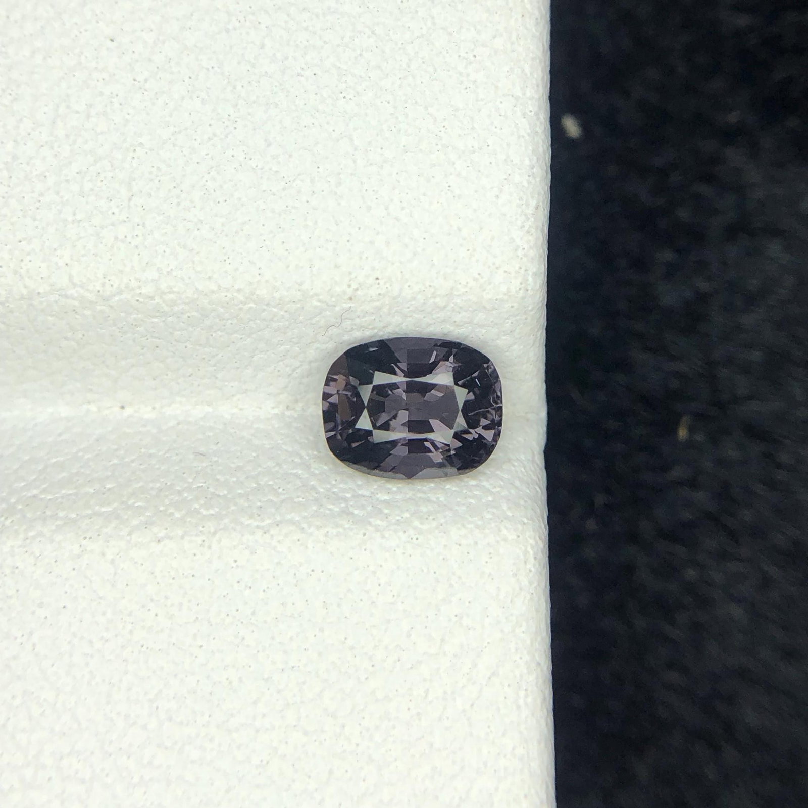 Falcon Grey Spinel: 0.87 Carat Cushion Cut Gemstone - 5